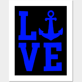 Love Anchor Posters and Art